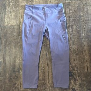 Lululemon Ankle Length Liliac Purple Yoga Pants